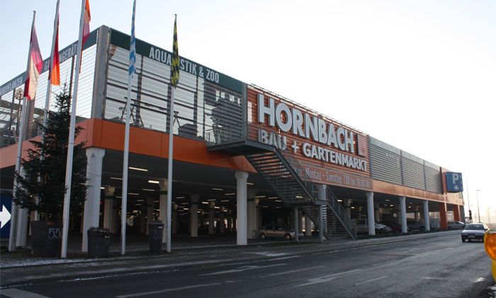 Umbaumaßnahmen Firma Hornbach München