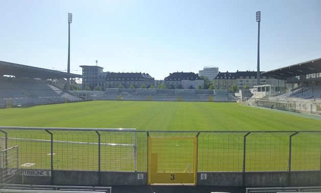 Baumaßnahmen Grünwalder Stadion