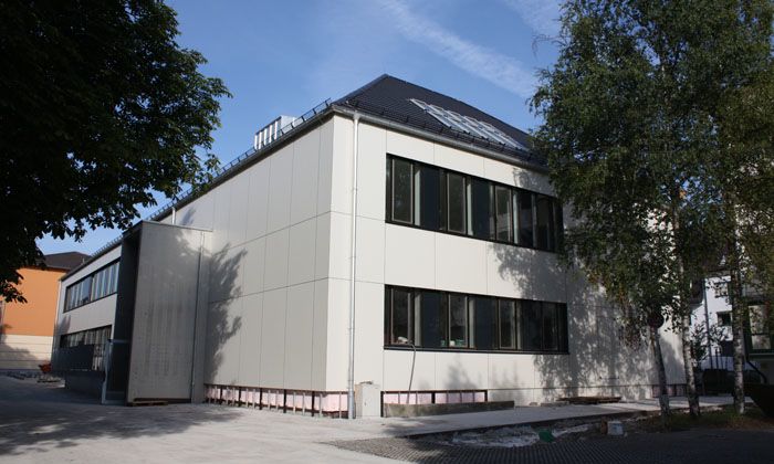 Rohbauarbeiten  Knabenschule Fürstenfeldbruck durch die Firma innovo Bau